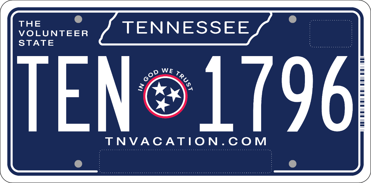 New TN license plates to debut in January WYSH AM 1380