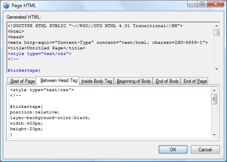 Include Javascript In Your Page