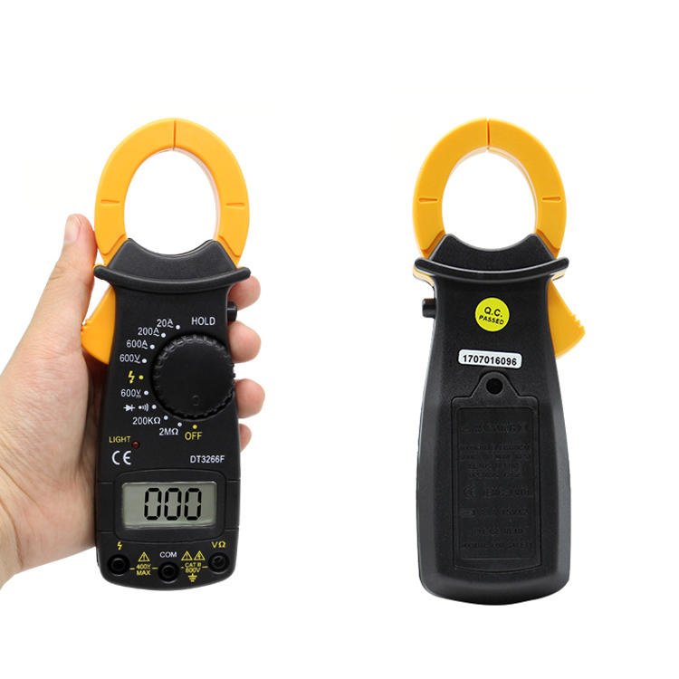 Power Factor Temperature Clamp Jaw Meter MultimeterProductsPINGYANG