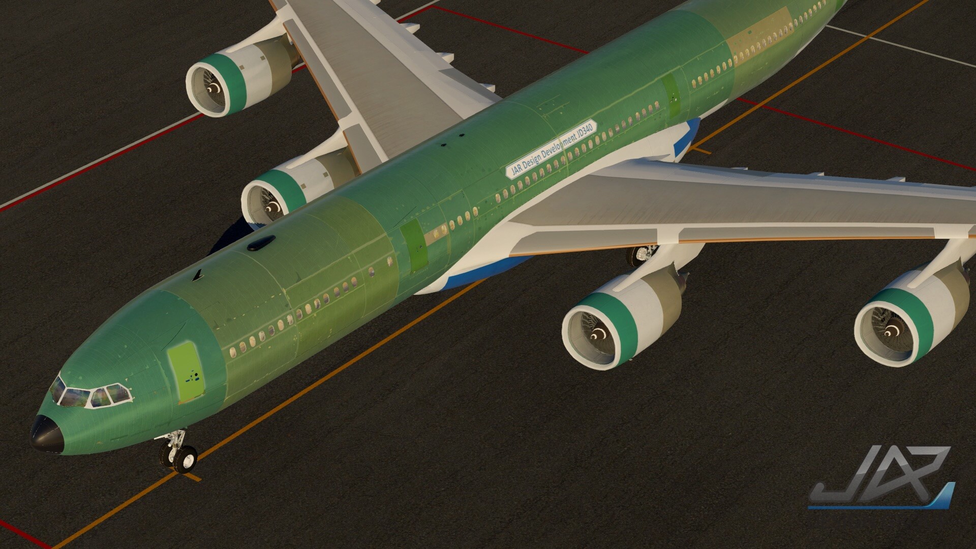 JARDesign WIP A340500 XPlained, the Source for All Your XPlane