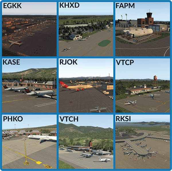 XPlane 11.51 Out with New Airports XPlane