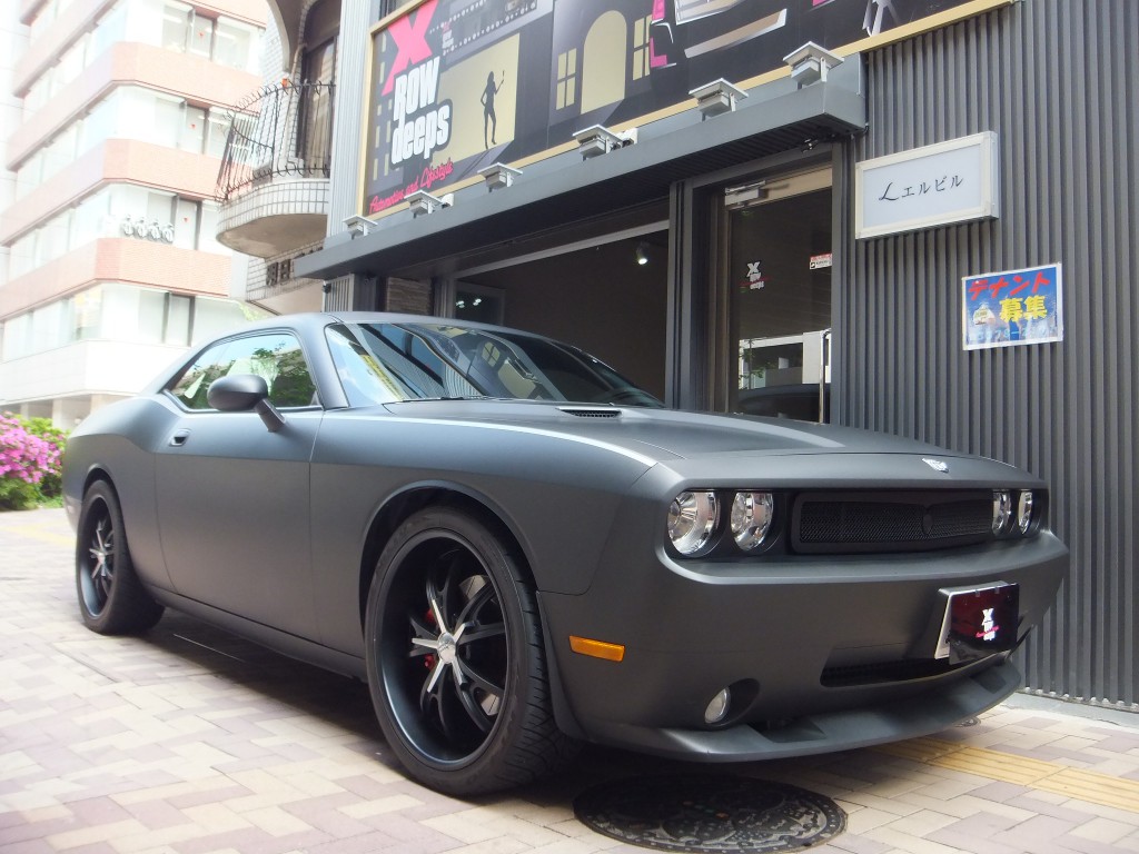 09年新並マッドブラックダッジチャレンジャー入荷 アメ車専門店 エックスローディープス キャデラック・シボレー・ダッジなど新車・中古車の販売