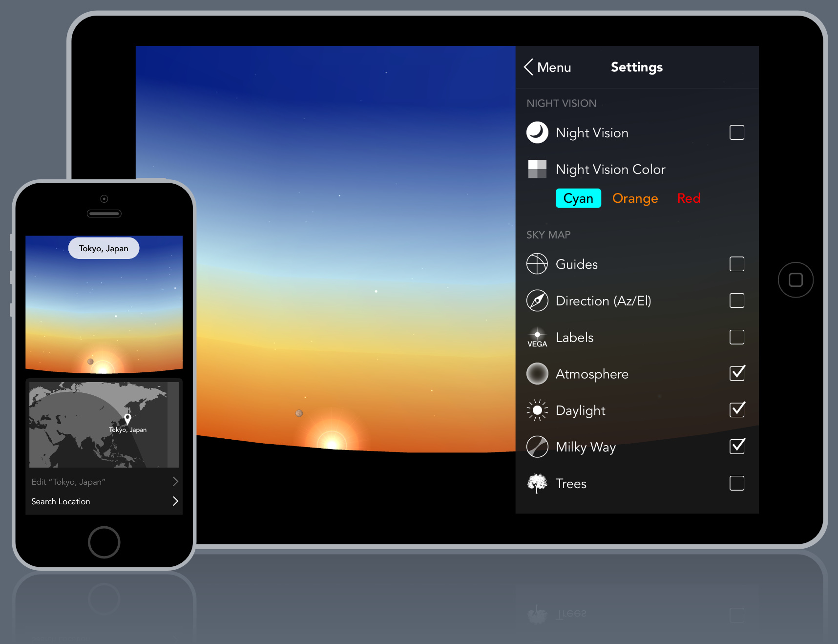 Classic Sky Map 2 Classic Sky Map for iOS