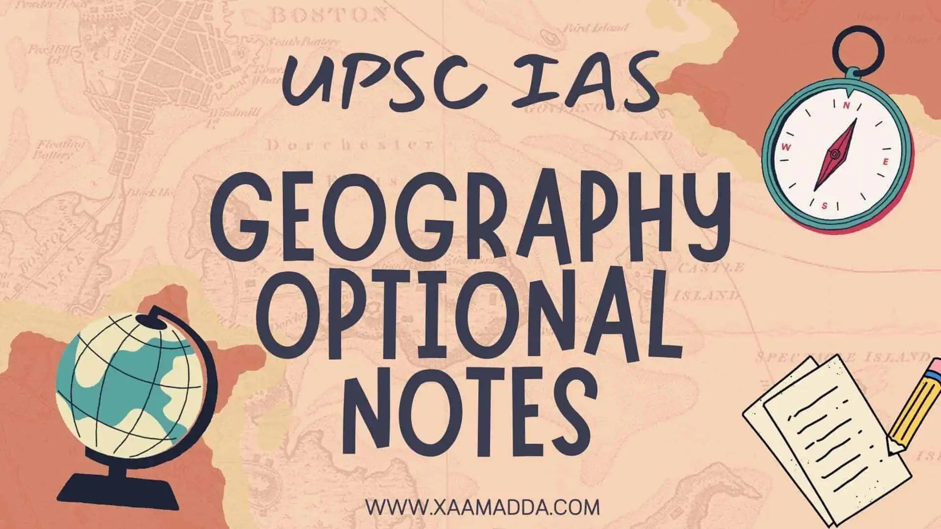 UPSC Geography Optional Notes Shabbir Sir XaamAdda