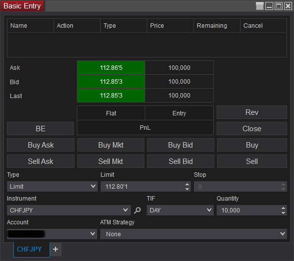 Order Entry and Different Methods in NinjaTrader 8 (2023)