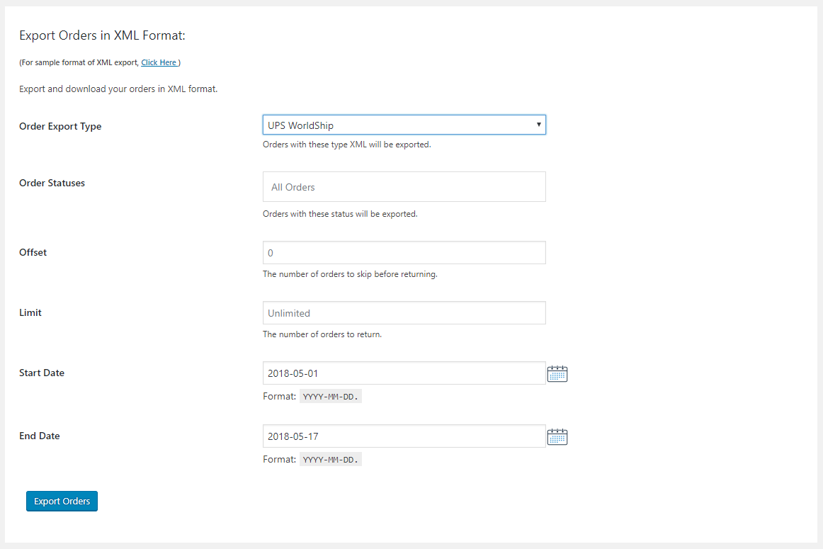 How to Export and Import Orders XML from UPS WorldShip using Order