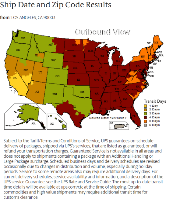 Create UPS Ground Shipment from your store XAdapter