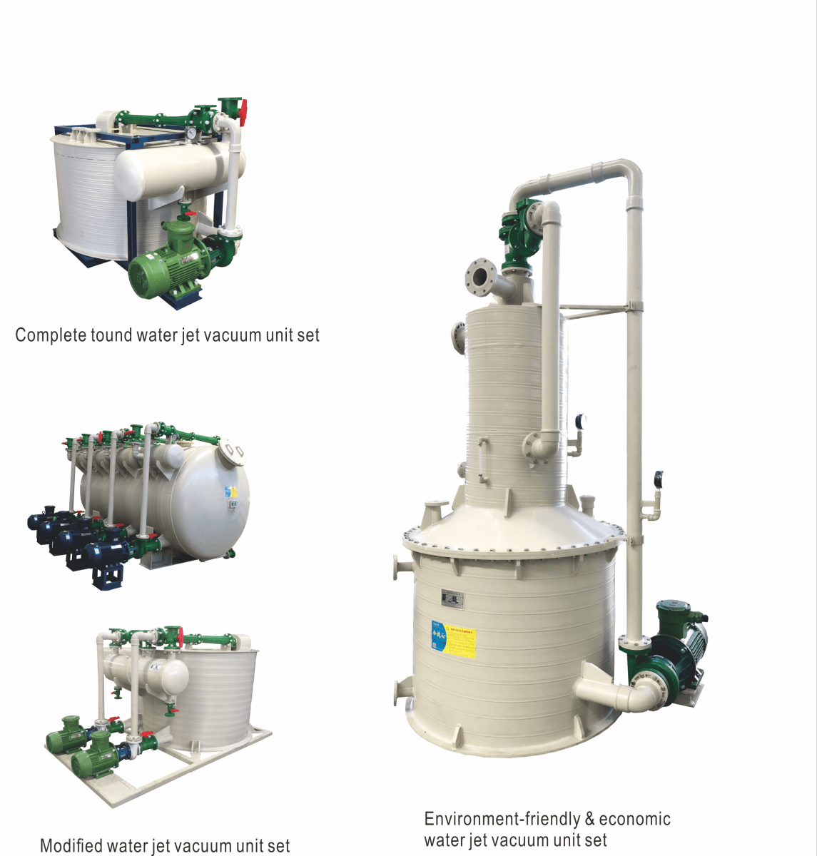PPH Series Water Jet Vacuum Unit Set (Vertical/Horizontal)