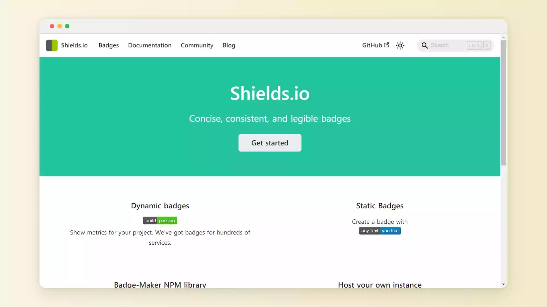 Shields.io Badge 徽章使用方式记录 Naive Koala