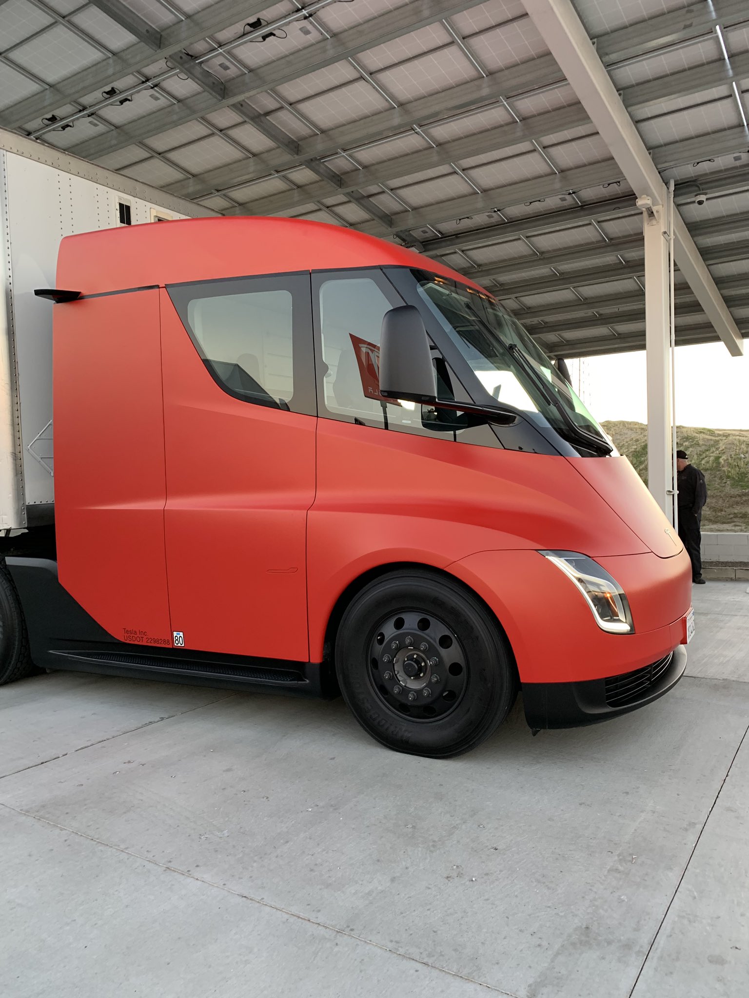 Order floor liners, cargo liners, side window deflectors and other accessories for your vehicle today. We present to you the 'Red Tesla Semi Truck' HD Photos