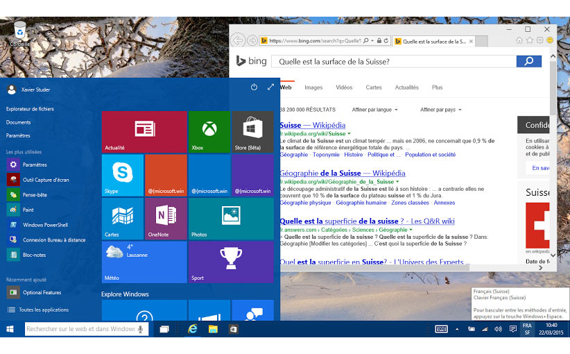 Comment Screen Sur Insta Sans Le Voir Windows 10: Cortana débarque en français. Test