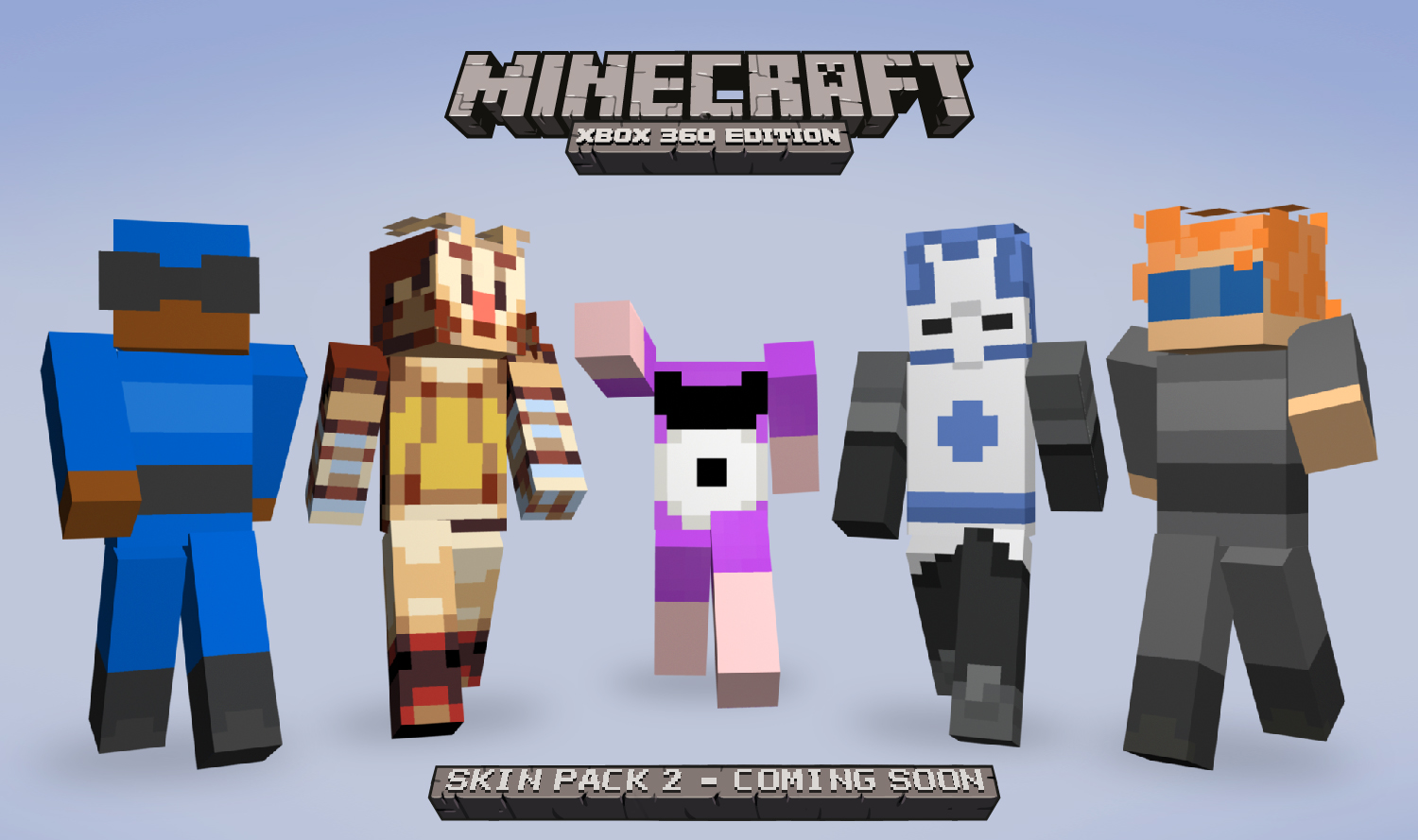 Minecraft skins pack hits Friday XBLAFans