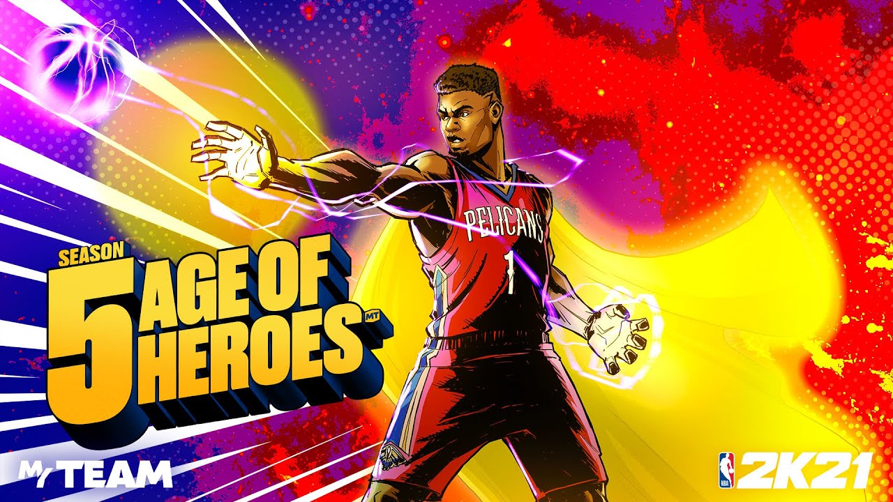 NBA 2K21 Age of Heroes Saison gestartet