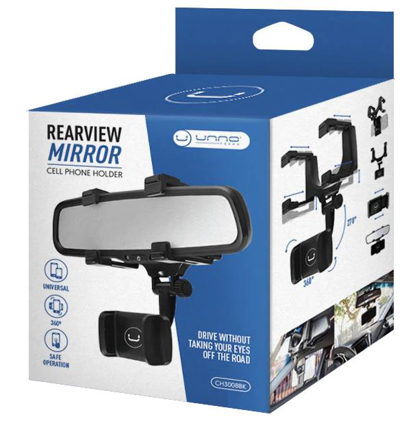 Unno Tekno Rearview Mirror Cell Phone Holder Xpert Business Systems