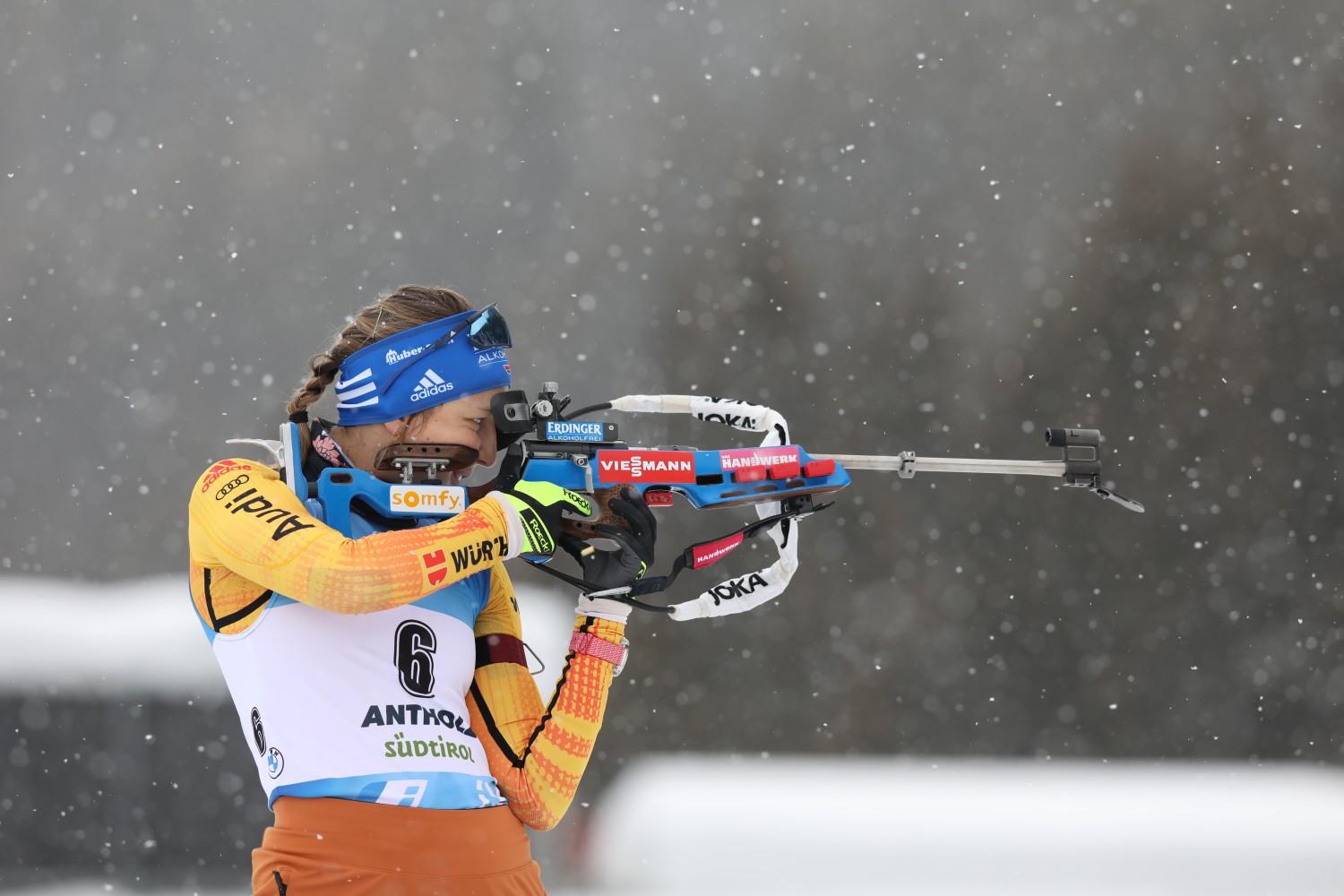 Franziska Preuss (GER) Bildergalerie Biathlon Weltcup Antholz (ITA