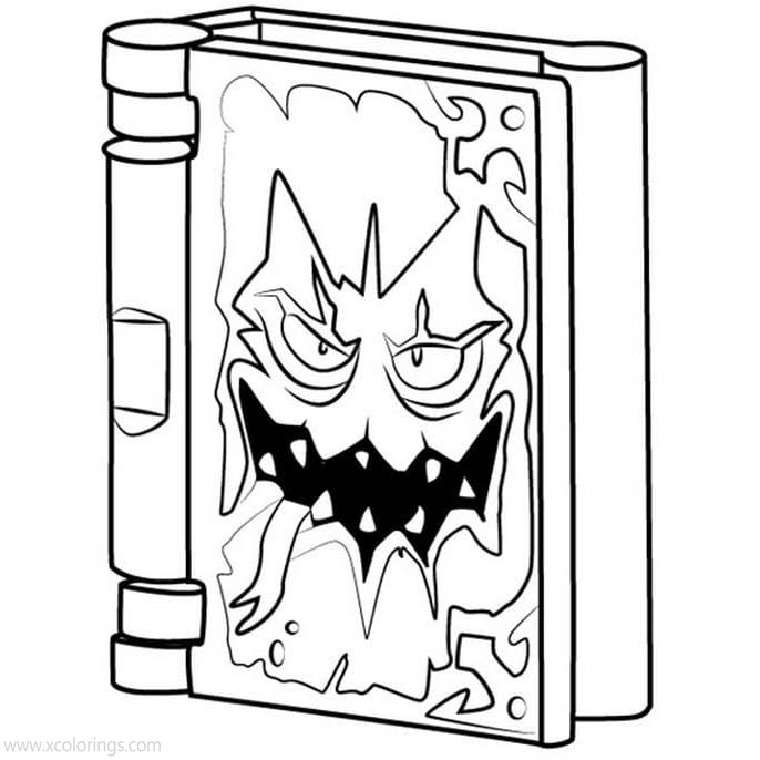 LEGO NEXO Knights Coloring Pages Book of Monsters