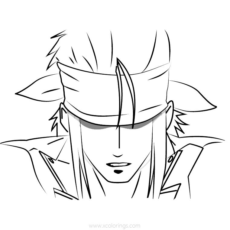 TK from Angel Beats Coloring Pages
