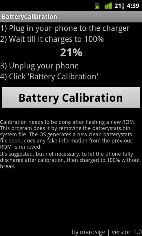 Calibrate Your Battery The Easy Way With "Battery Calibration" for Android