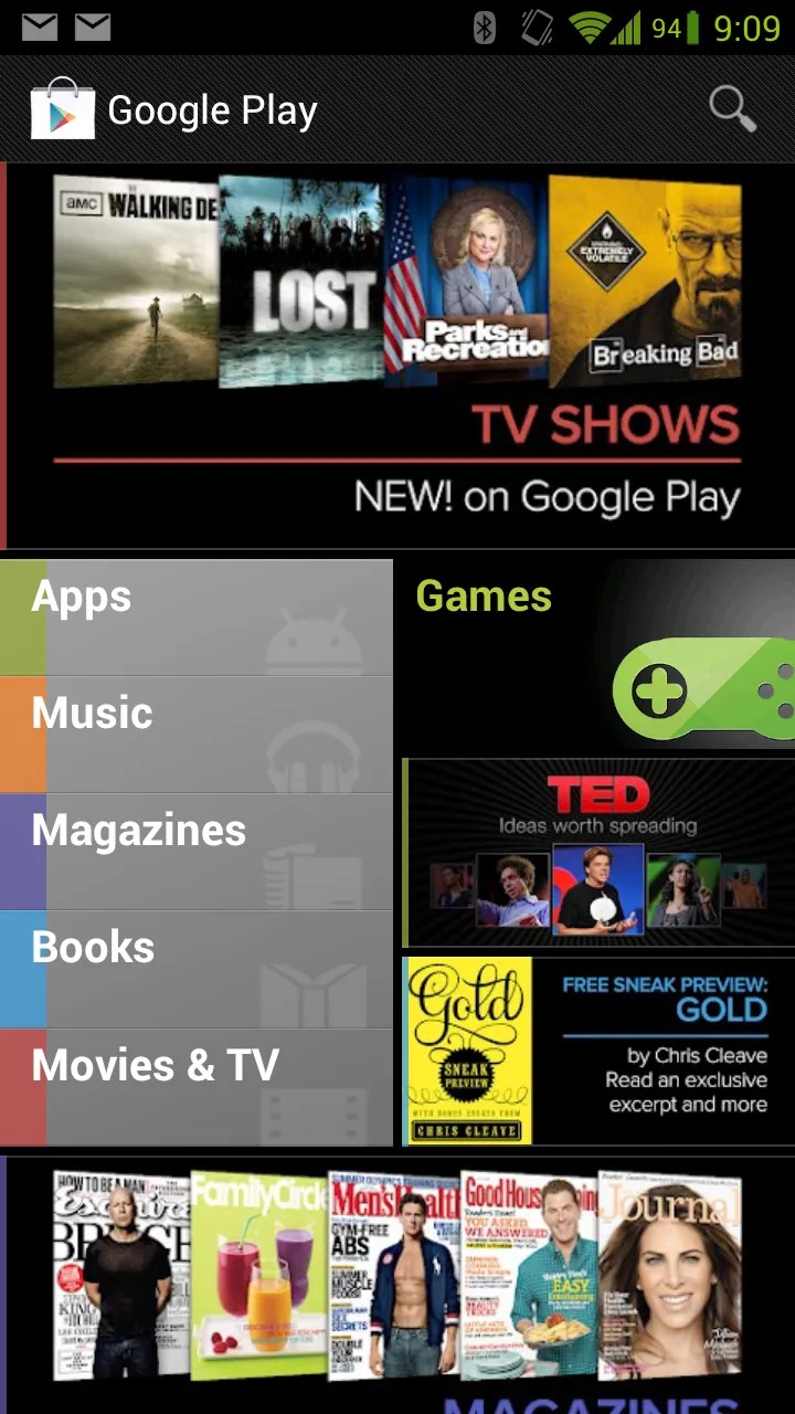 Install the Jelly Bean Google Play Update Now