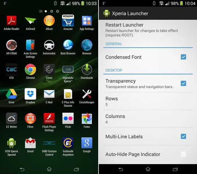 Easily Customize Your Sony Xperia Z's Launcher and Lock Screen with Xposed