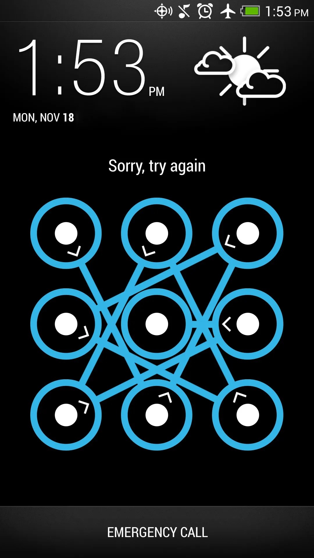 Increase the Number of Allowed Lock Screen Pattern Attempts