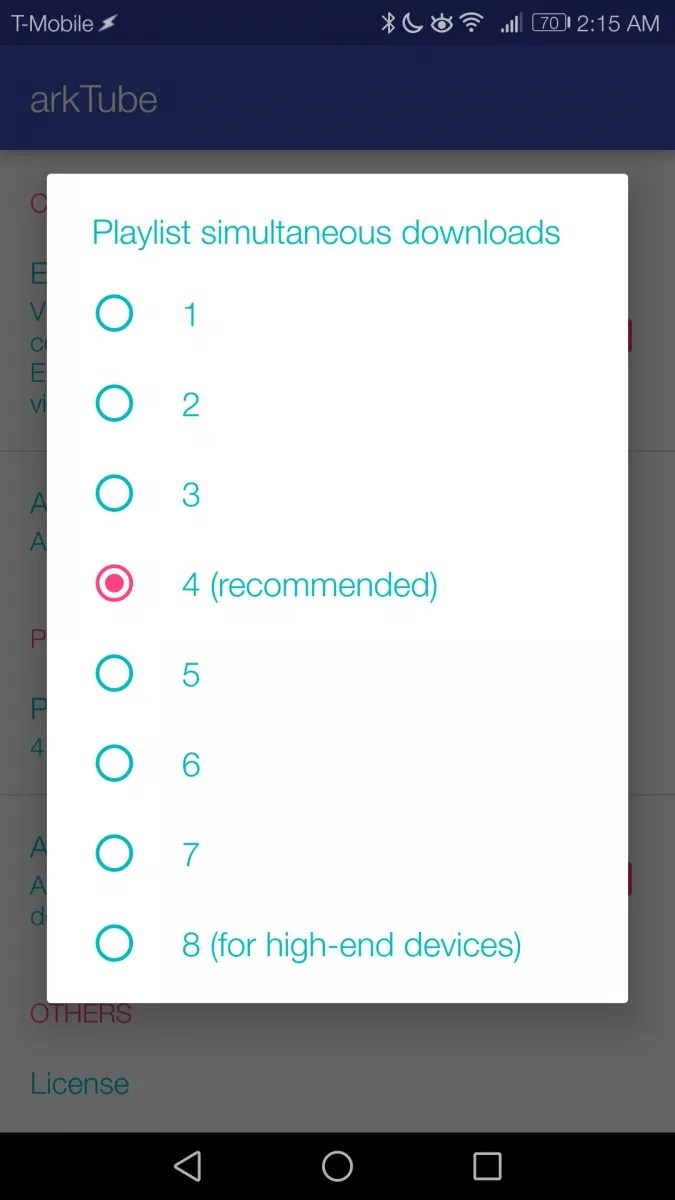 arkTube is a Light Weight, FeatureFilled YouTube Audio and Video