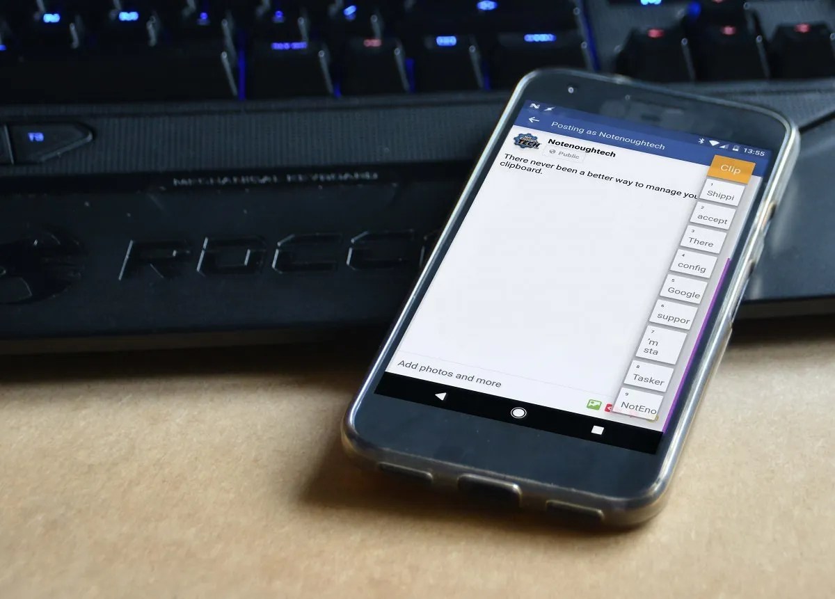 Make your own Clipboard Manager with Tasker and AutoTools