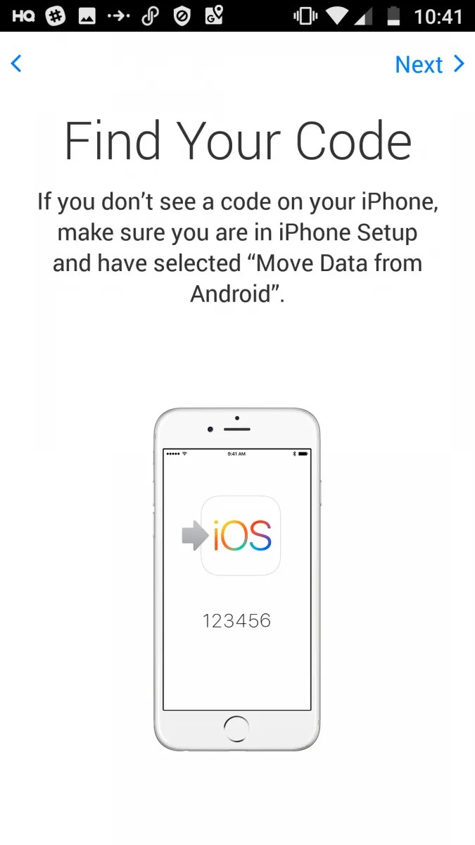 How to Transfer from Android to iPhone