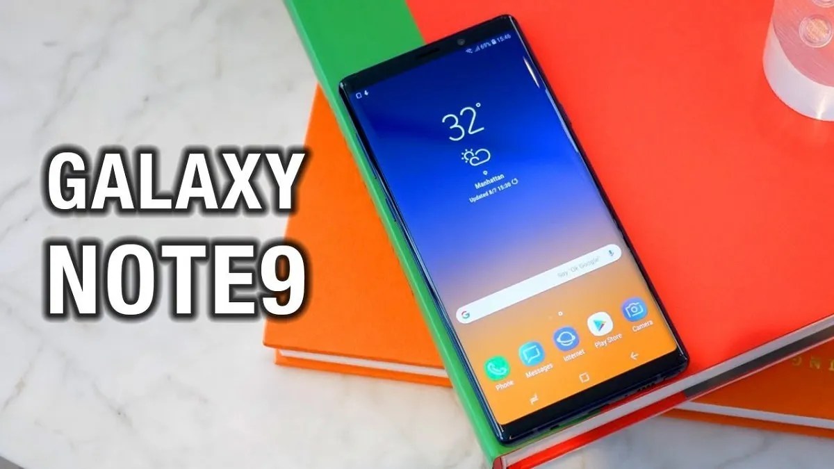 Handson with the Samsung Galaxy Note 9