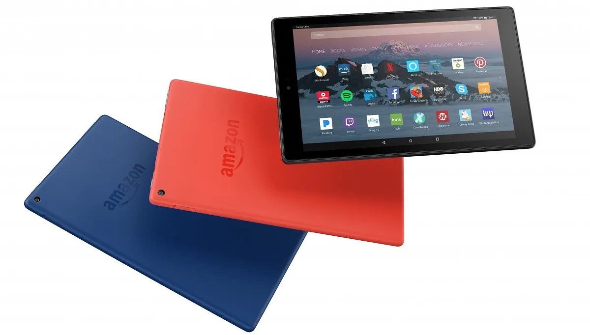 Amazon's new Fire HD 8 tablets with Fire OS 6 (Android Nougat)