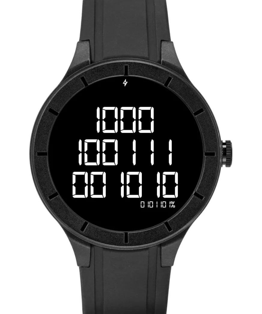 Binary Watch Face brings the 1s and 0s to your Wear OS smartwatch