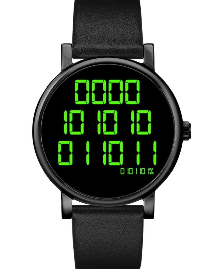 Binary Watch Face brings the 1s and 0s to your Wear OS smartwatch