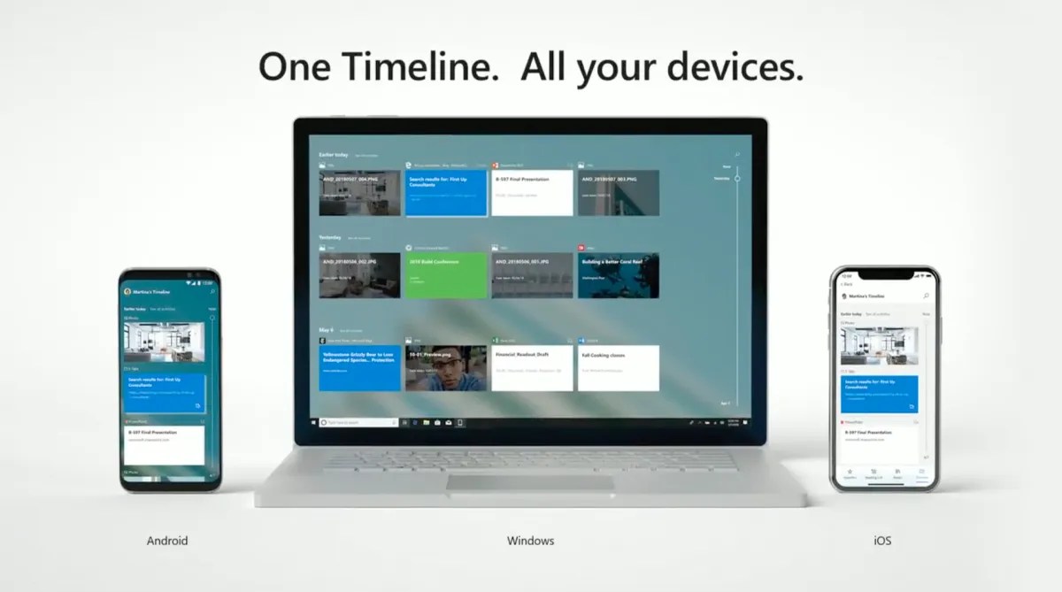 Microsoft  Activities extension syncs browsing history with Timeline