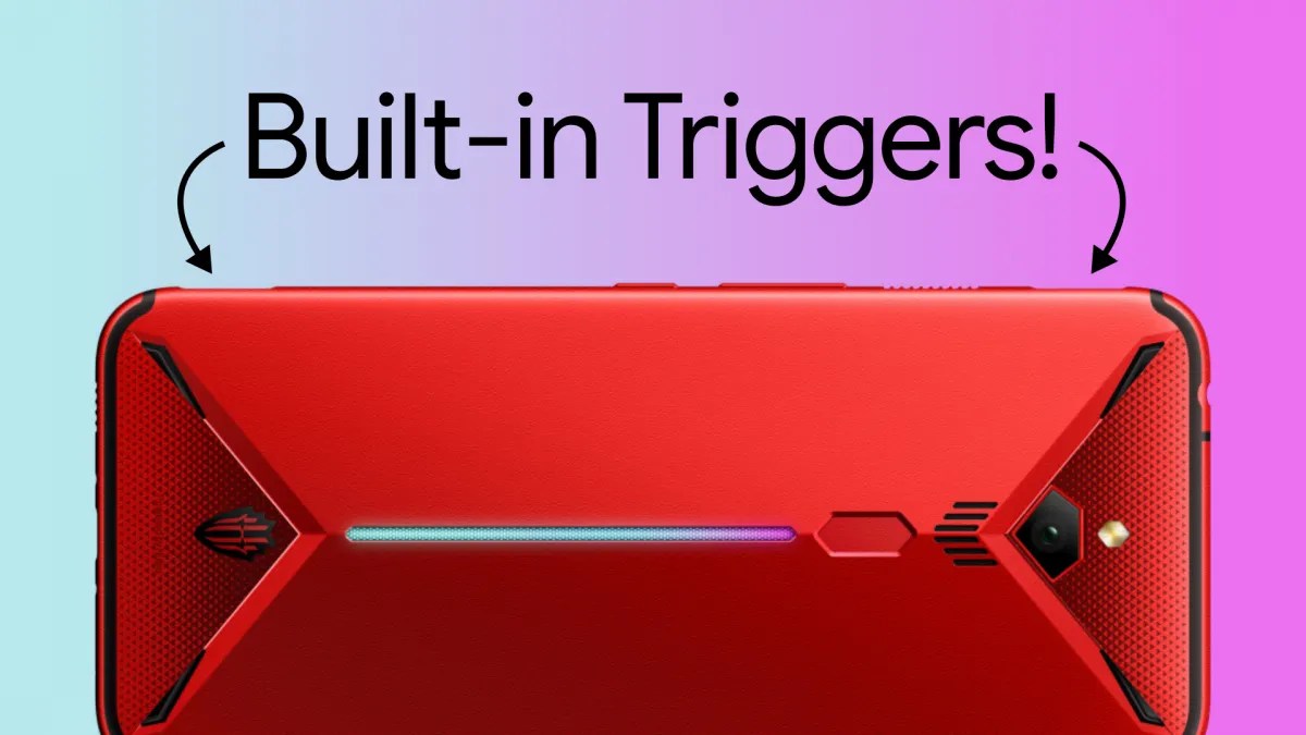 How the Red Magic 3 builtin triggers improve your gaming experience