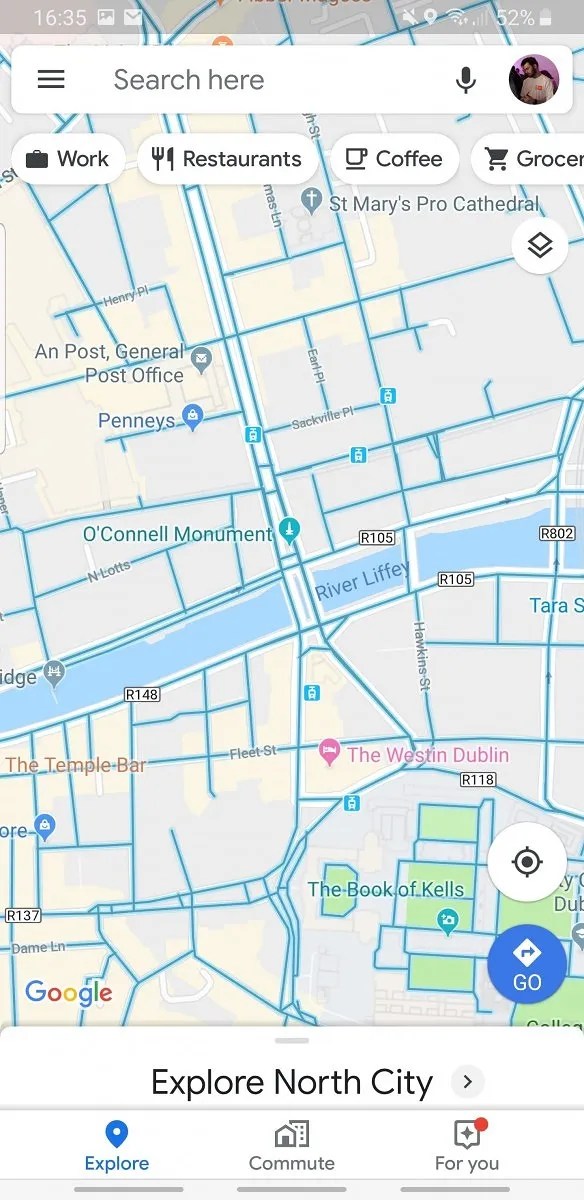Google Maps app for Android adds a Street View layer