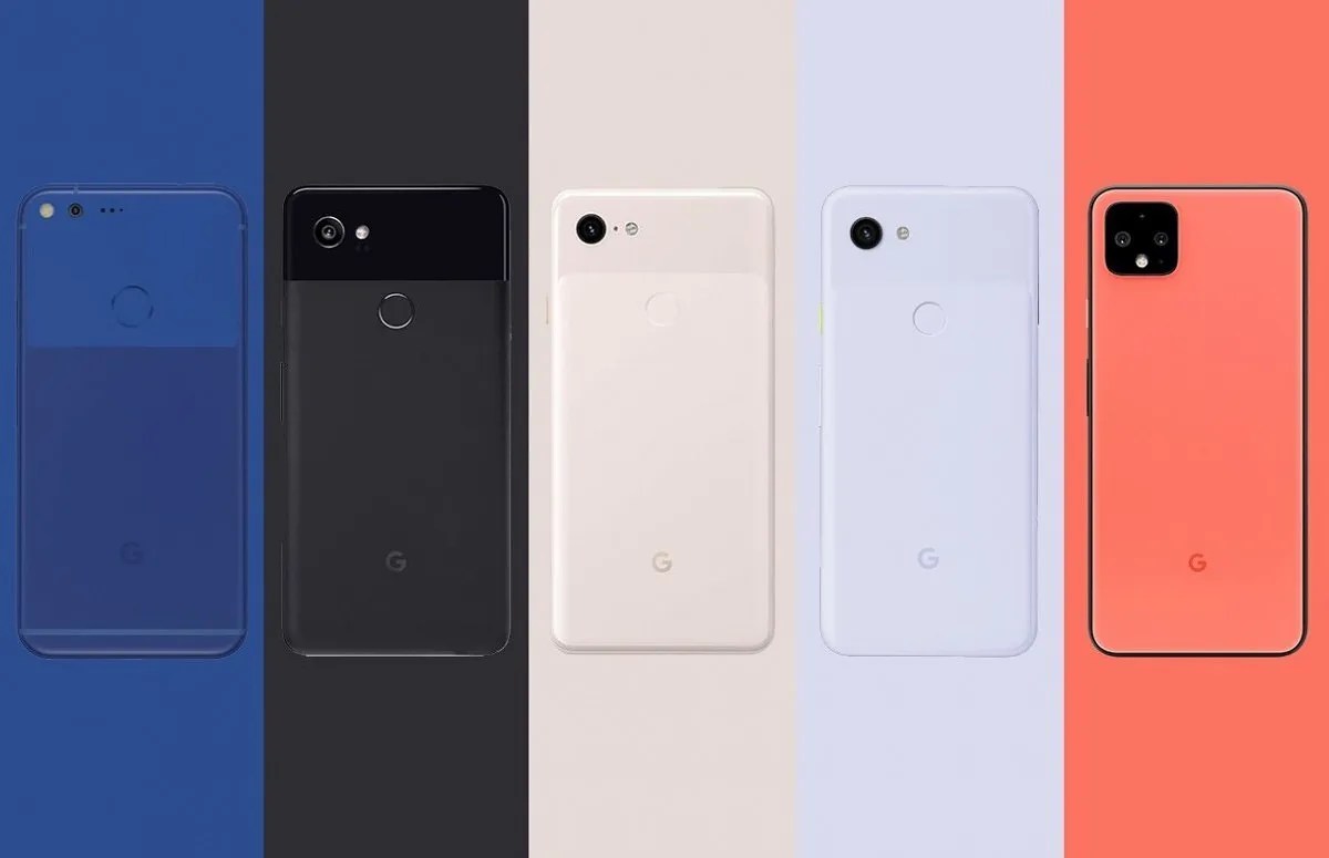 The evolution of Google Pixel series from OG to Pixel 4