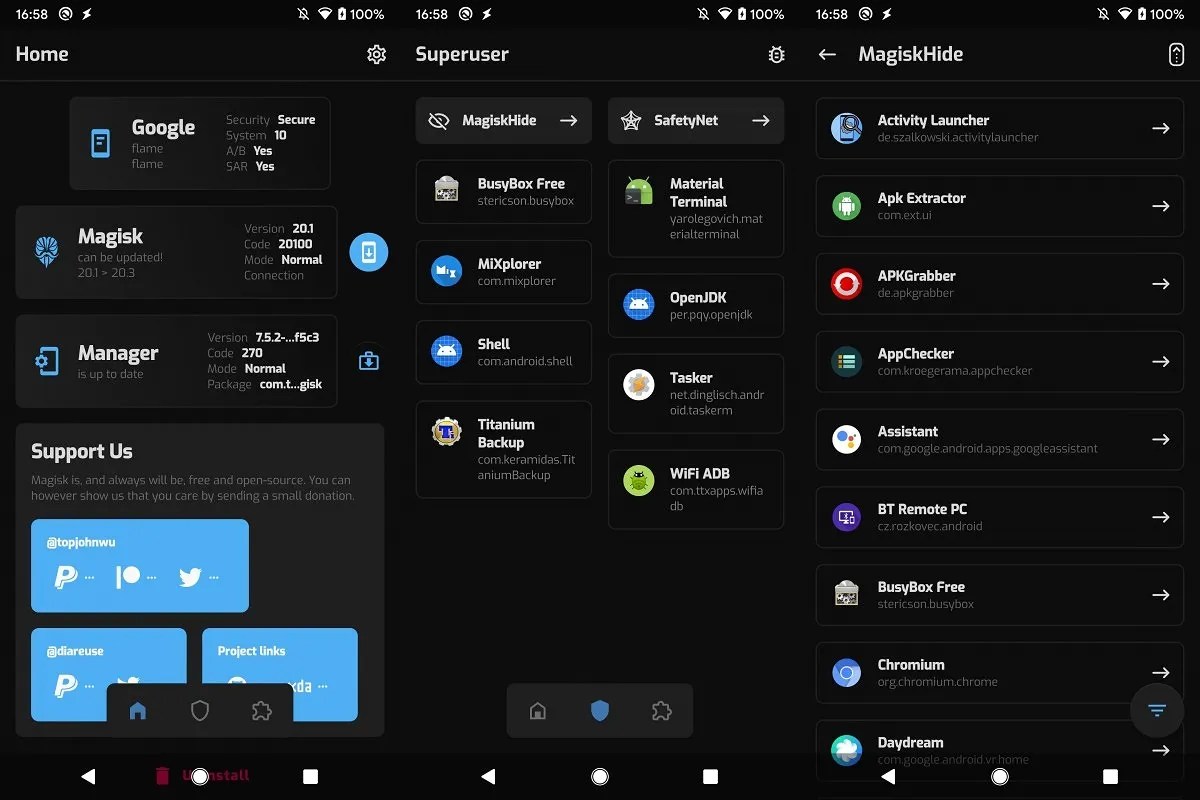 Magisk Manager gets a massive UI overhaul in the latest Canary update