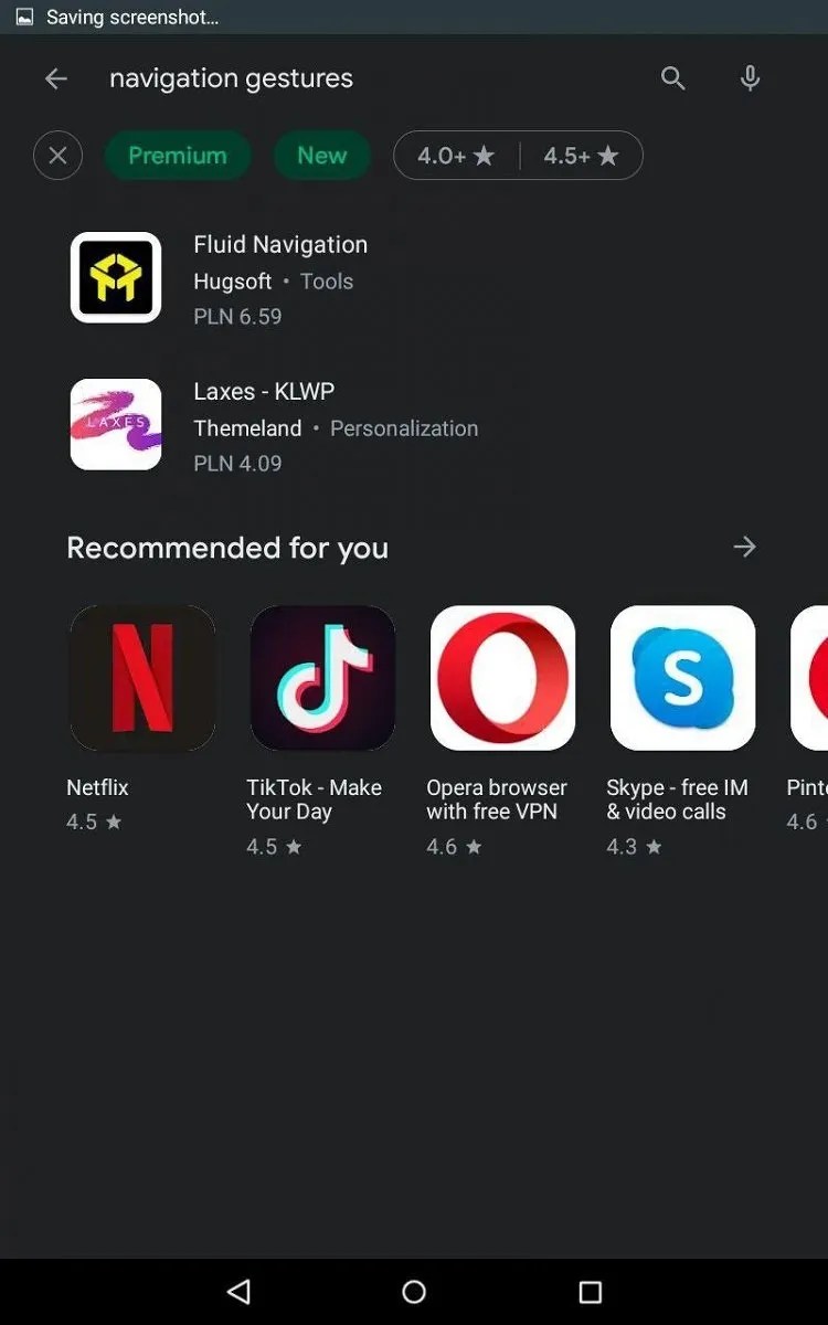 Google Play Store tests search filters for ratings