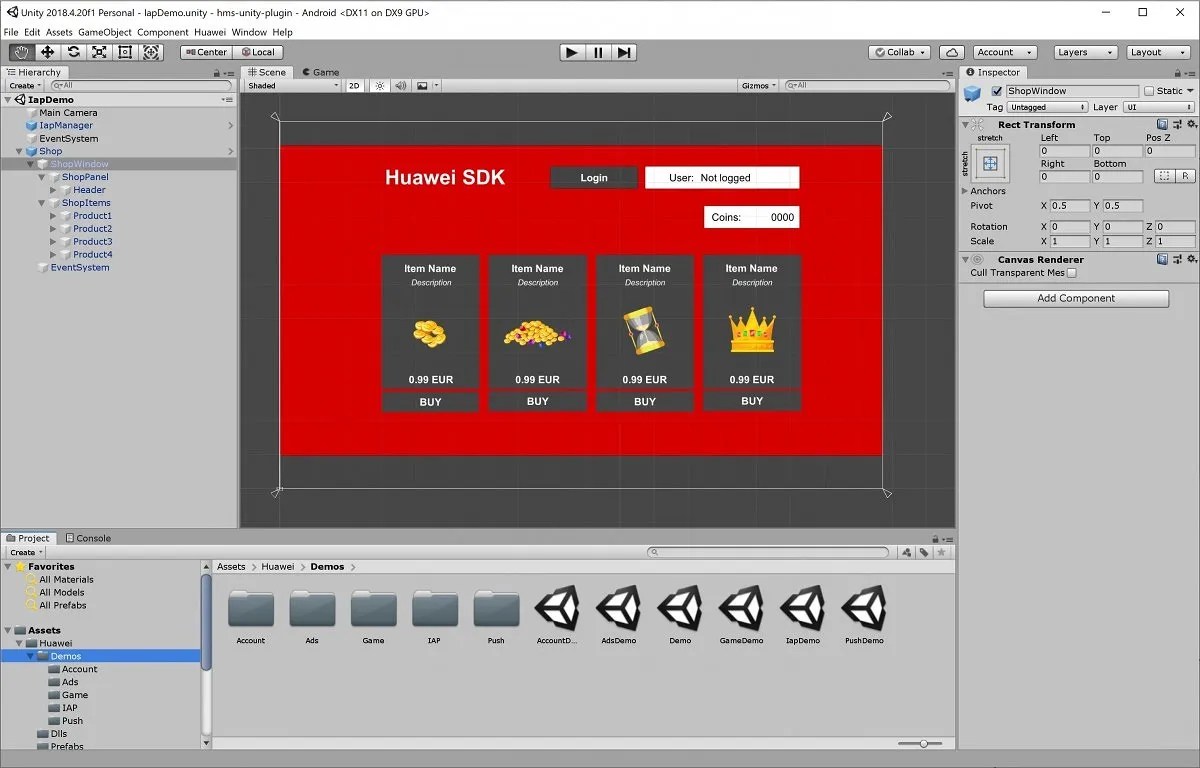 Easily integrate Huawei Mobile Services into your Unity game with the