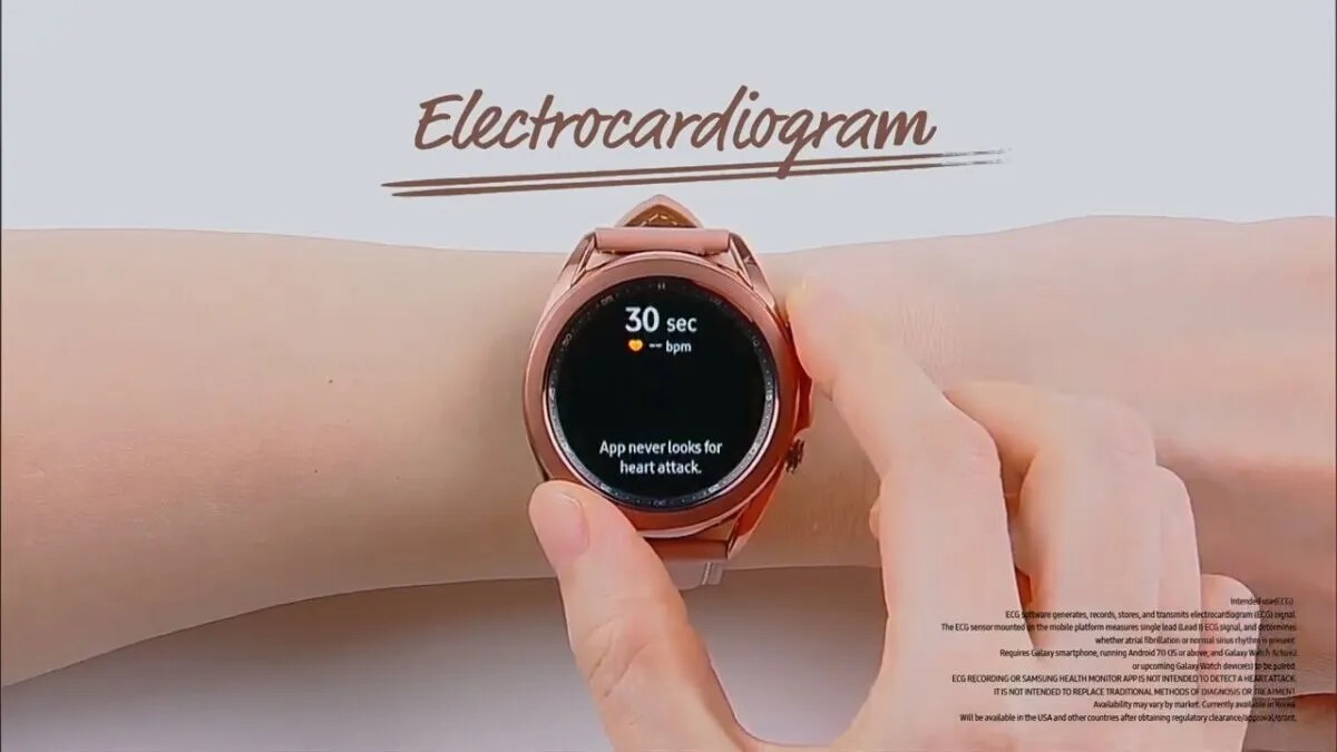 Samsung says they just got U.S. FDA approval for the Galaxy Watch 3’s