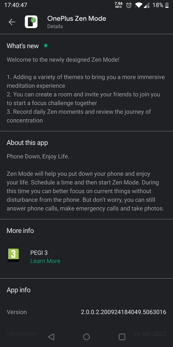 New OxygenOS 11 Zen Mode is now available for more OnePlus