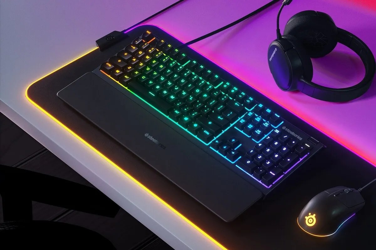 Give your setup the glowup with the Steelseries gaming bundle at 130 Give your setup the glowup with the Steelseries gaming bundle at 130