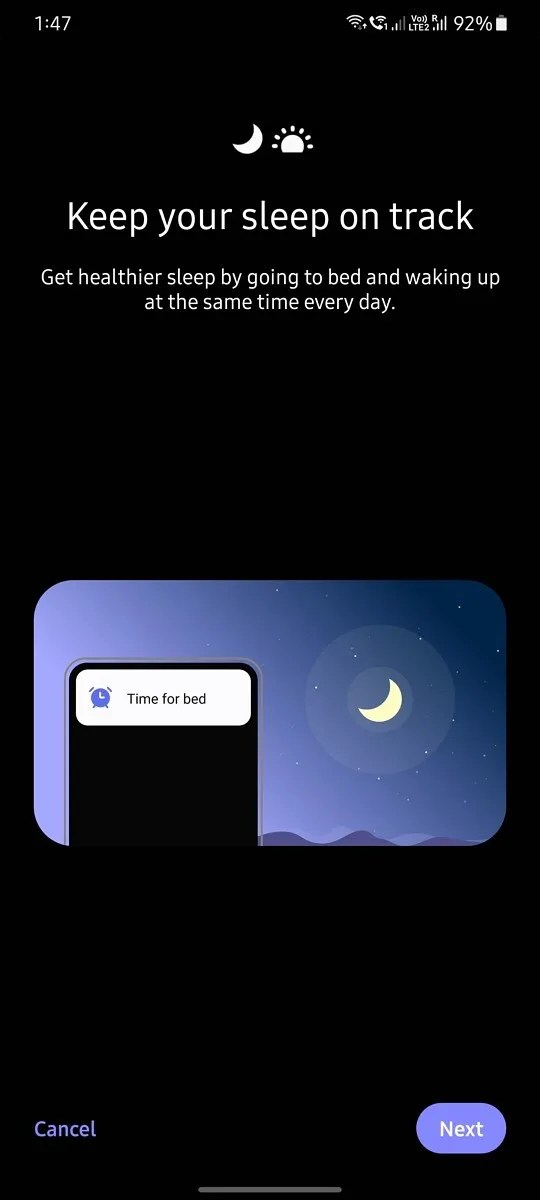 Samsung Clock integrates Digital Wellbeing’s Bedtime Mode to help you
