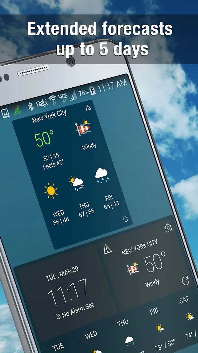 Best Weather Apps and Widgets for Android Today Weather & more!