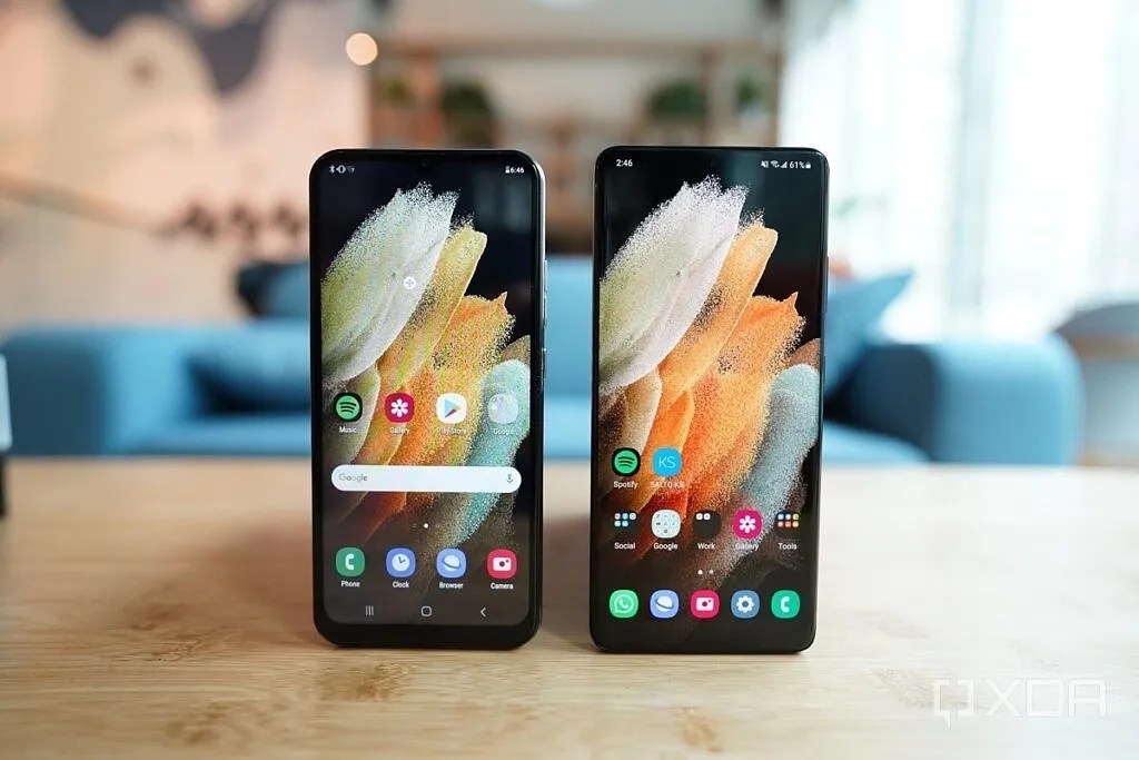 Android Fake Galaxy S21 Ultra vs Real Galaxy S21 Ultra