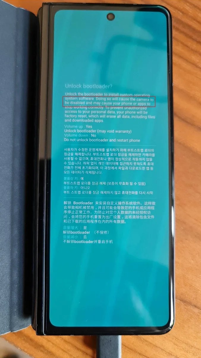 Η Samsung απενεργοποιεί τις κάμερες του Galaxy Z Fold 3 αν