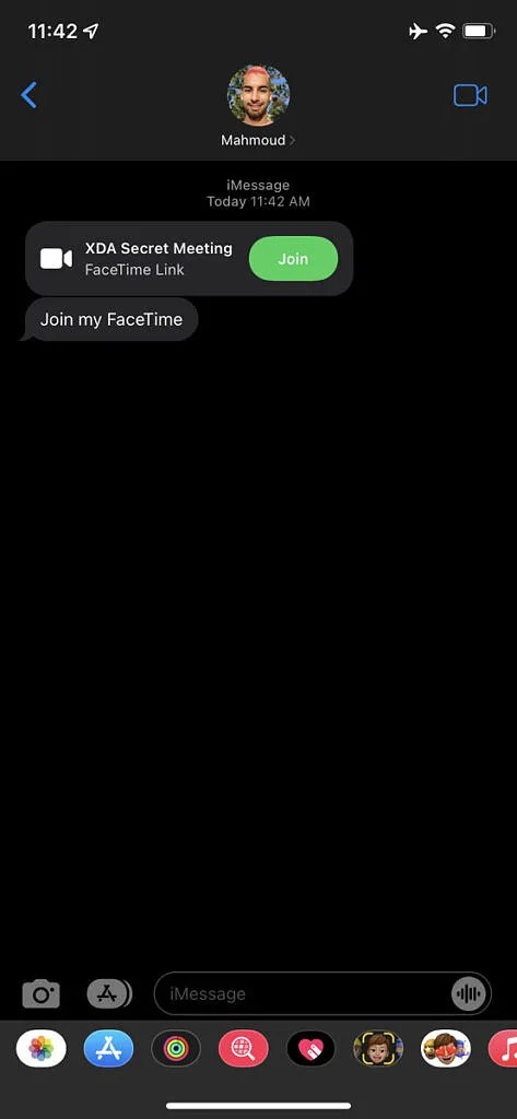 How to share a FaceTime call with an Android or Windows user