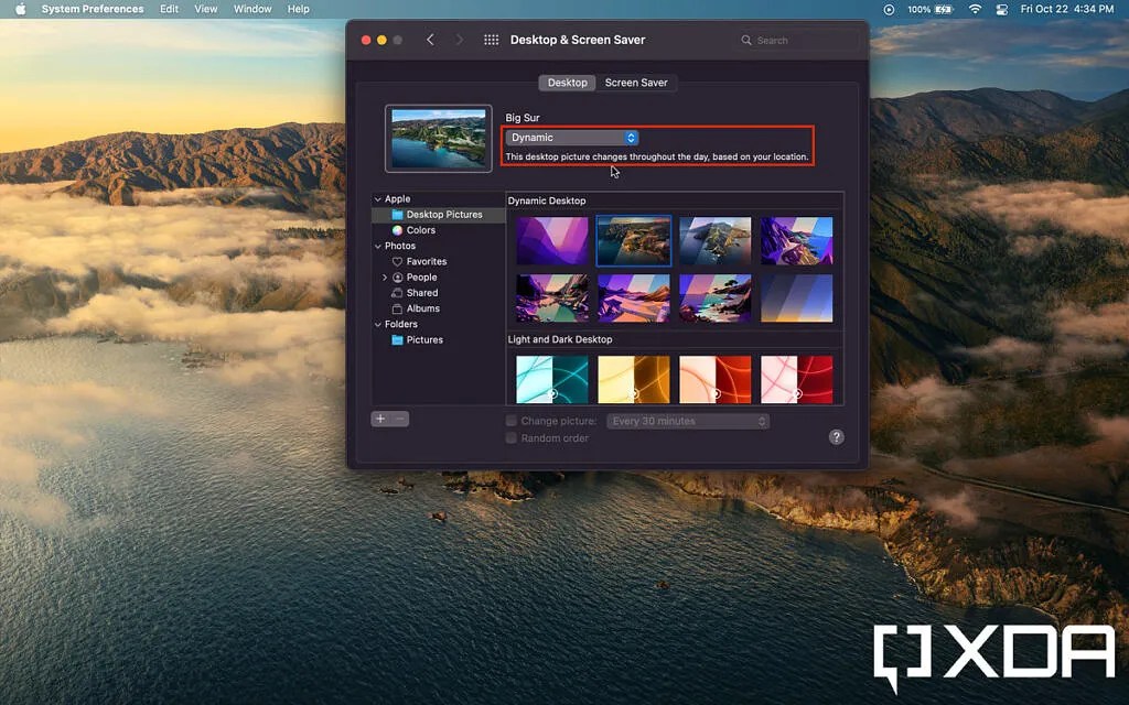 How to change the wallpaper on a Mac