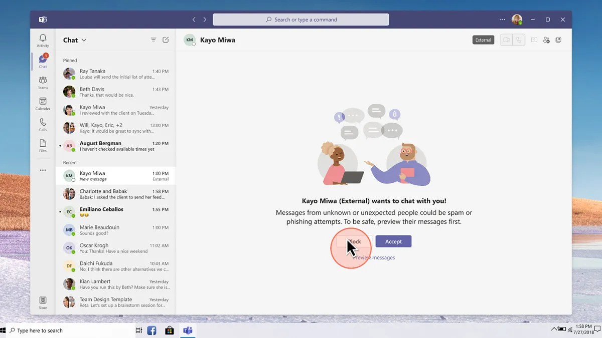 Microsoft Teams adds "music mode" and Slacklike external messaging