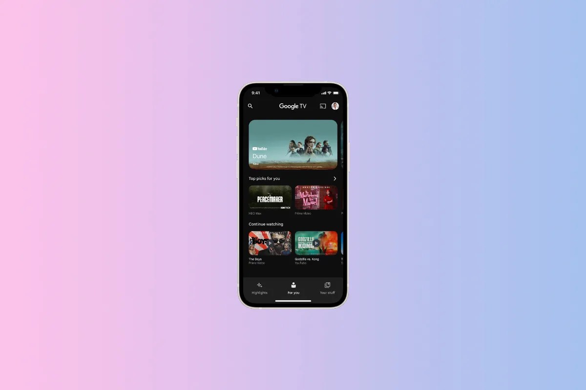 Google launches the rebranded Google TV app on iOS